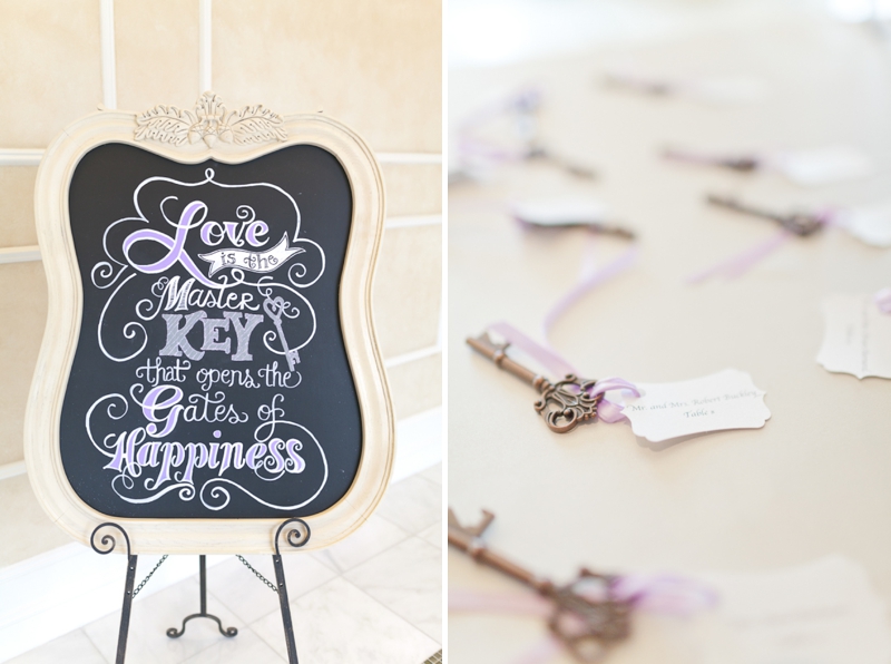 Lavender and White Sunday Brunch Florida Wedding via TheELD.com