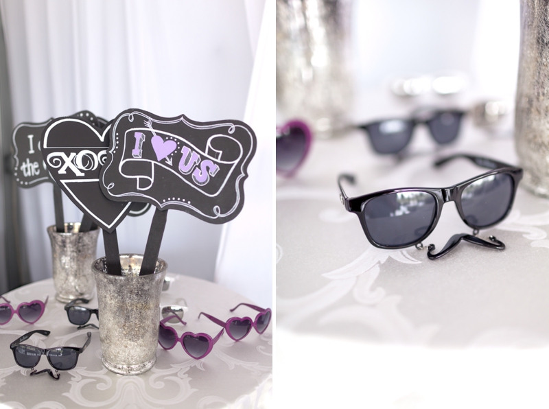 Lavender and White Sunday Brunch Florida Wedding via TheELD.com