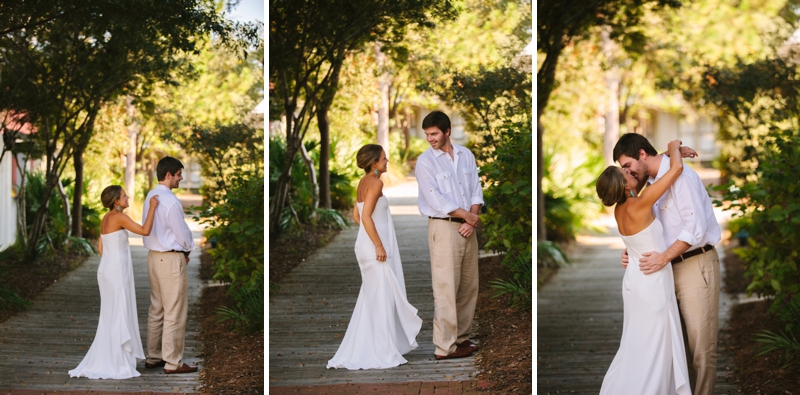 Pink, Orange, & Aqua Florida Wedding via TheELD.com