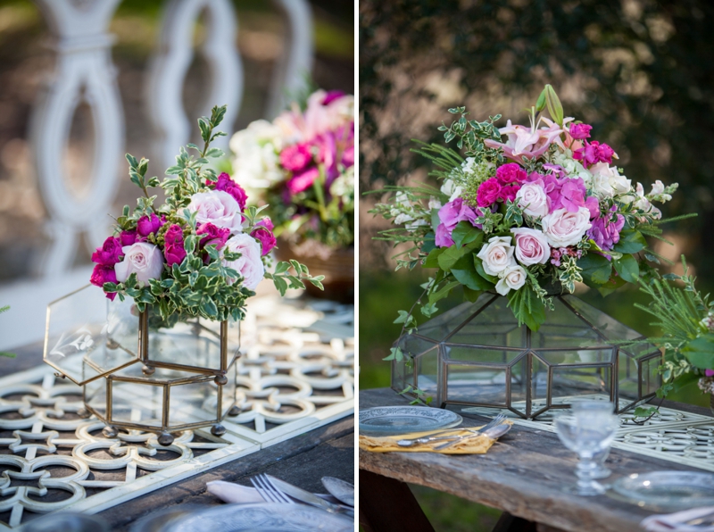 Vintage and Rustic Pink Wedding Inspiration via TheELD.com