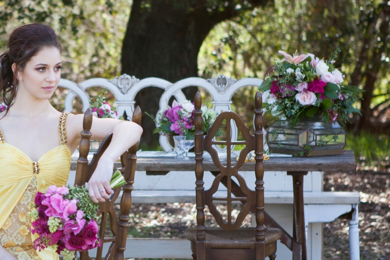 Vintage and Rustic Pink Wedding Inspiration via TheELD.com