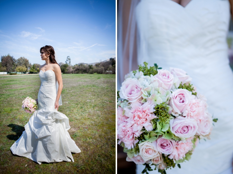 Vintage and Rustic Pink Wedding Inspiration via TheELD.com