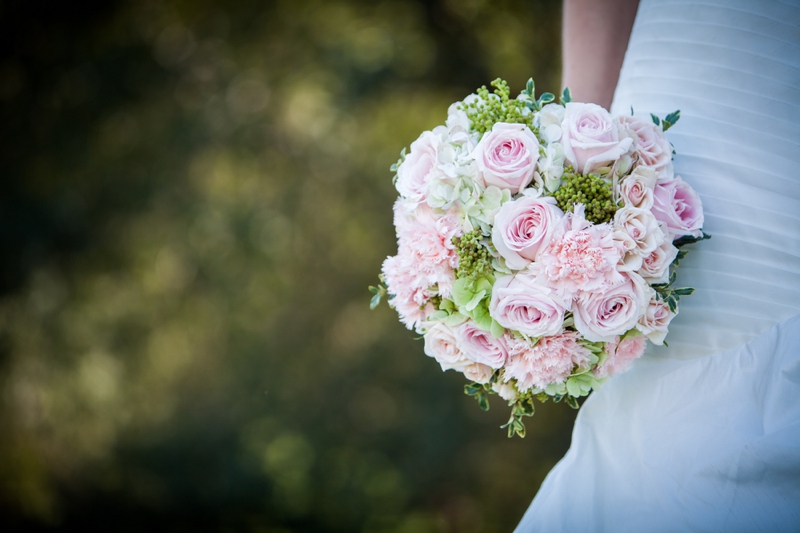 Vintage and Rustic Pink Wedding Inspiration via TheELD.com