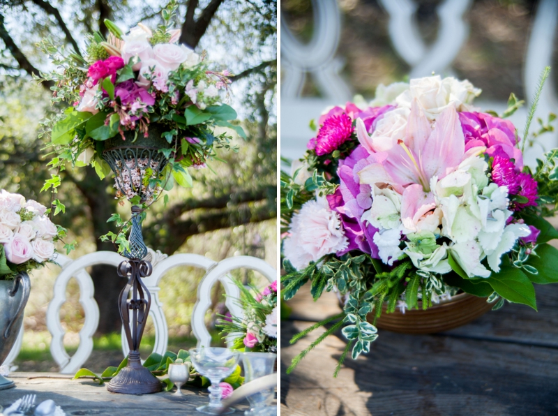 Vintage and Rustic Pink Wedding Inspiration via TheELD.com