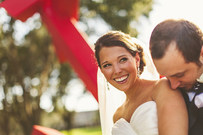 Modern Black and White Florida Wedding via TheELD.com