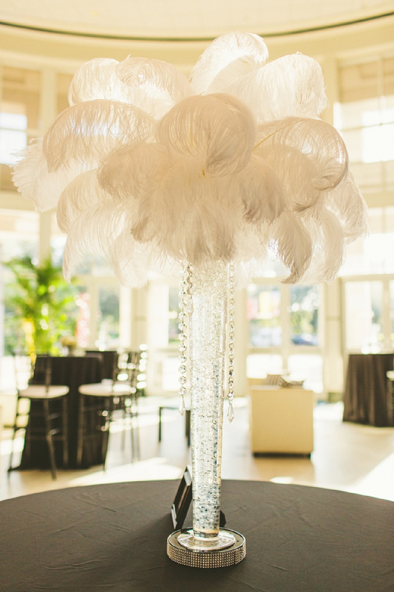 Modern Black and White Florida Wedding via TheELD.com