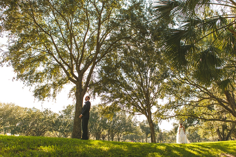 Modern Black and White Florida Wedding via TheELD.com