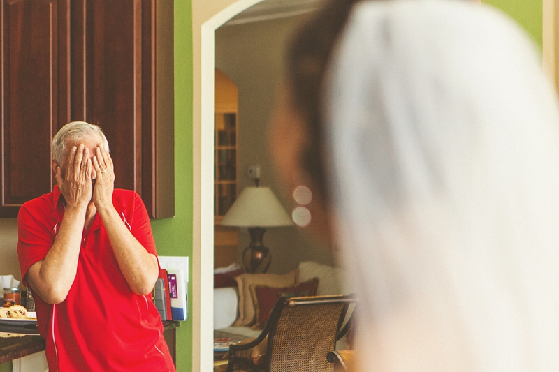 Modern Black and White Florida Wedding via TheELD.com