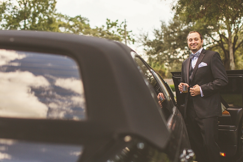 Modern Black and White Florida Wedding via TheELD.com