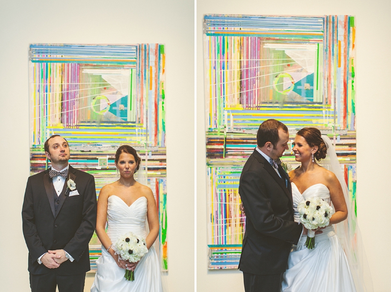 Modern Black and White Florida Wedding via TheELD.com