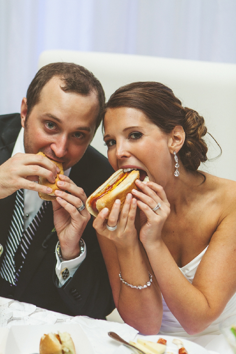 Modern Black and White Florida Wedding via TheELD.com