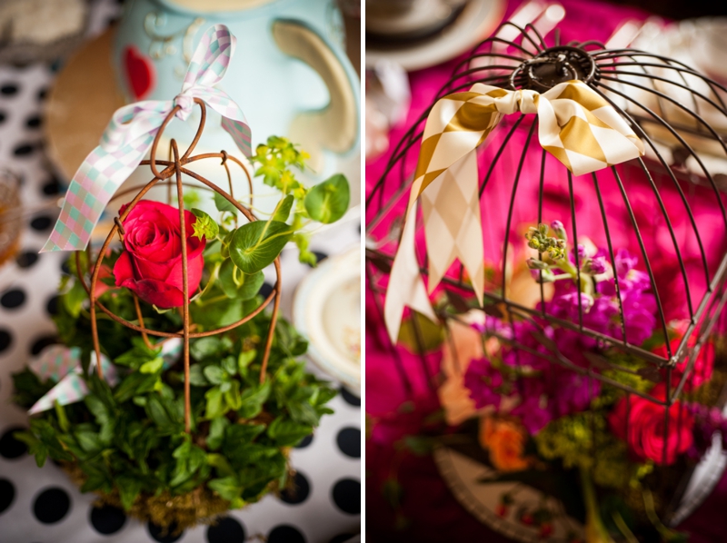 Alice In Wonderland Themed Bridal Shower via TheELD.com