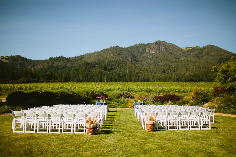 Elegant Travel Themed Purple Vineyard Wedding via TheELD.com