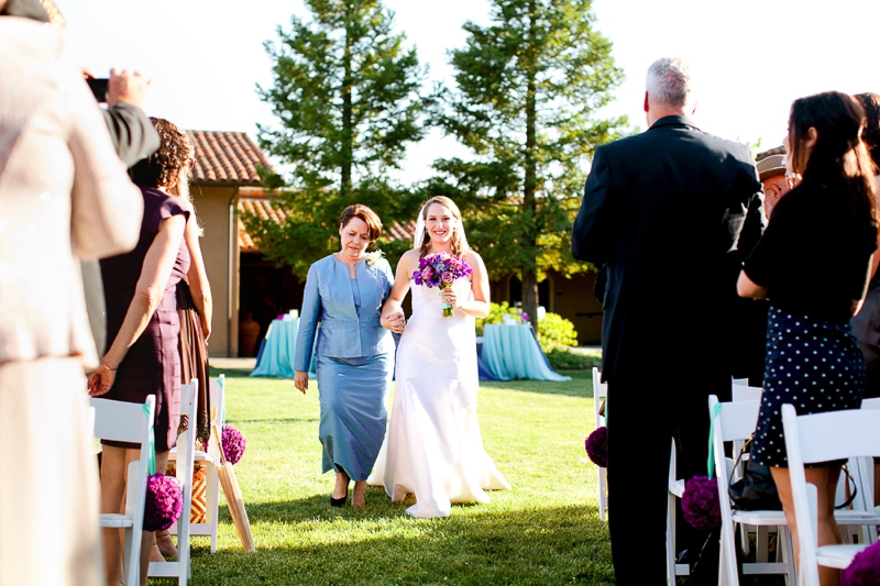 Elegant Travel Themed Purple Vineyard Wedding via TheELD.com