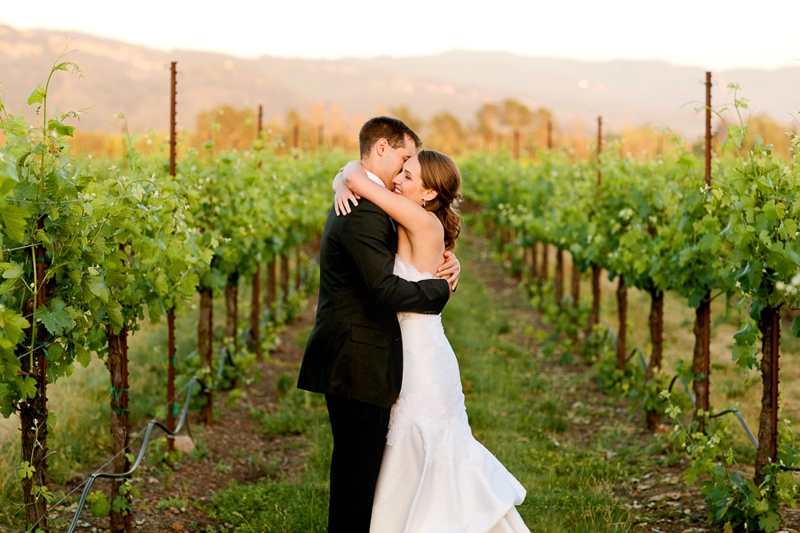 Elegant Travel Themed Purple Vineyard Wedding via TheELD.com