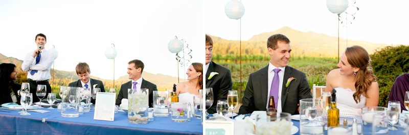 Elegant Travel Themed Purple Vineyard Wedding via TheELD.com