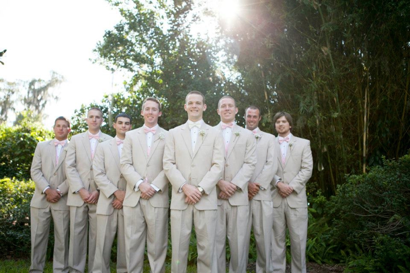 Central Florida Pink Vintage Wedding via TheELD.com