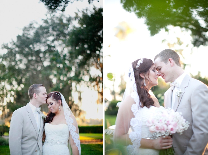 Central Florida Pink Vintage Wedding via TheELD.com