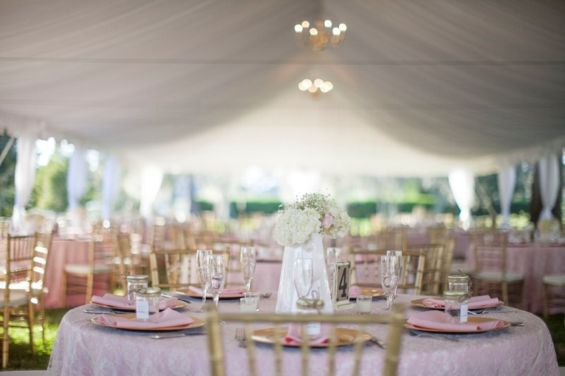 Central Florida Pink Vintage Wedding via TheELD.com