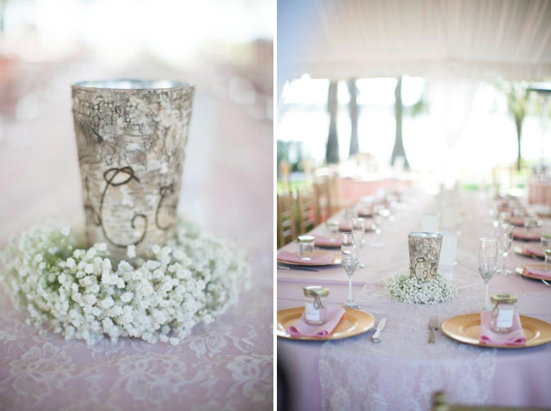 Central Florida Pink Vintage Wedding via TheELD.com