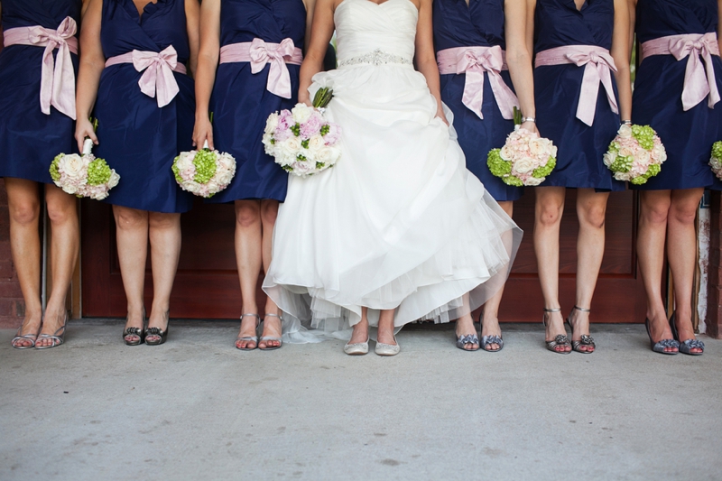 Pink and Navy Southern Vintage Wedding | Every Last Detail