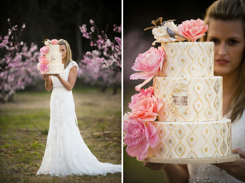 Rustic Wedding Cake Ideas  via TheELD.com