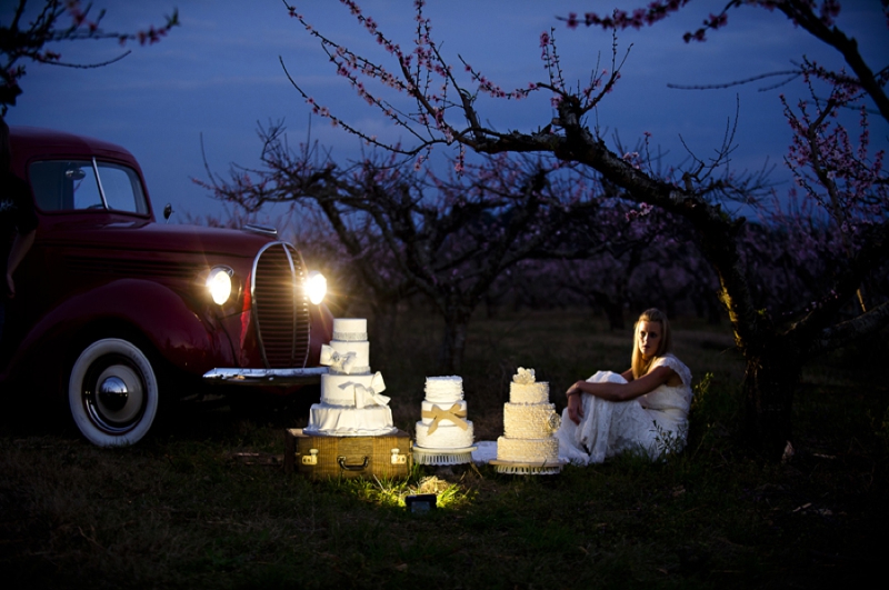 Rustic Wedding Cake Ideas  via TheELD.com