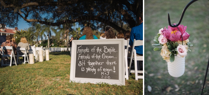 Southern Vintage Pink and Navy Wedding via TheELD.com