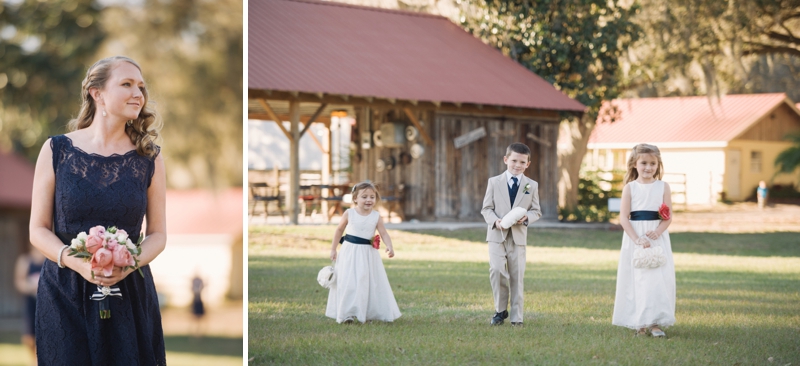 Southern Vintage Pink and Navy Wedding via TheELD.com