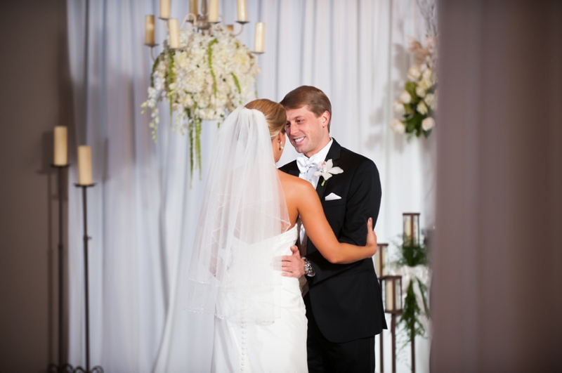 Modern Black & White New Years Eve Wedding via TheELD.com