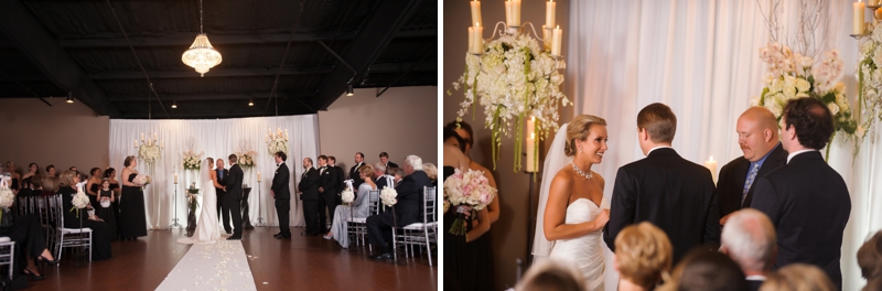 Modern Black & White New Years Eve Wedding via TheELD.com