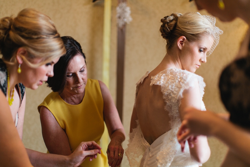 Yellow and White Air Force Wedding via TheELD.com