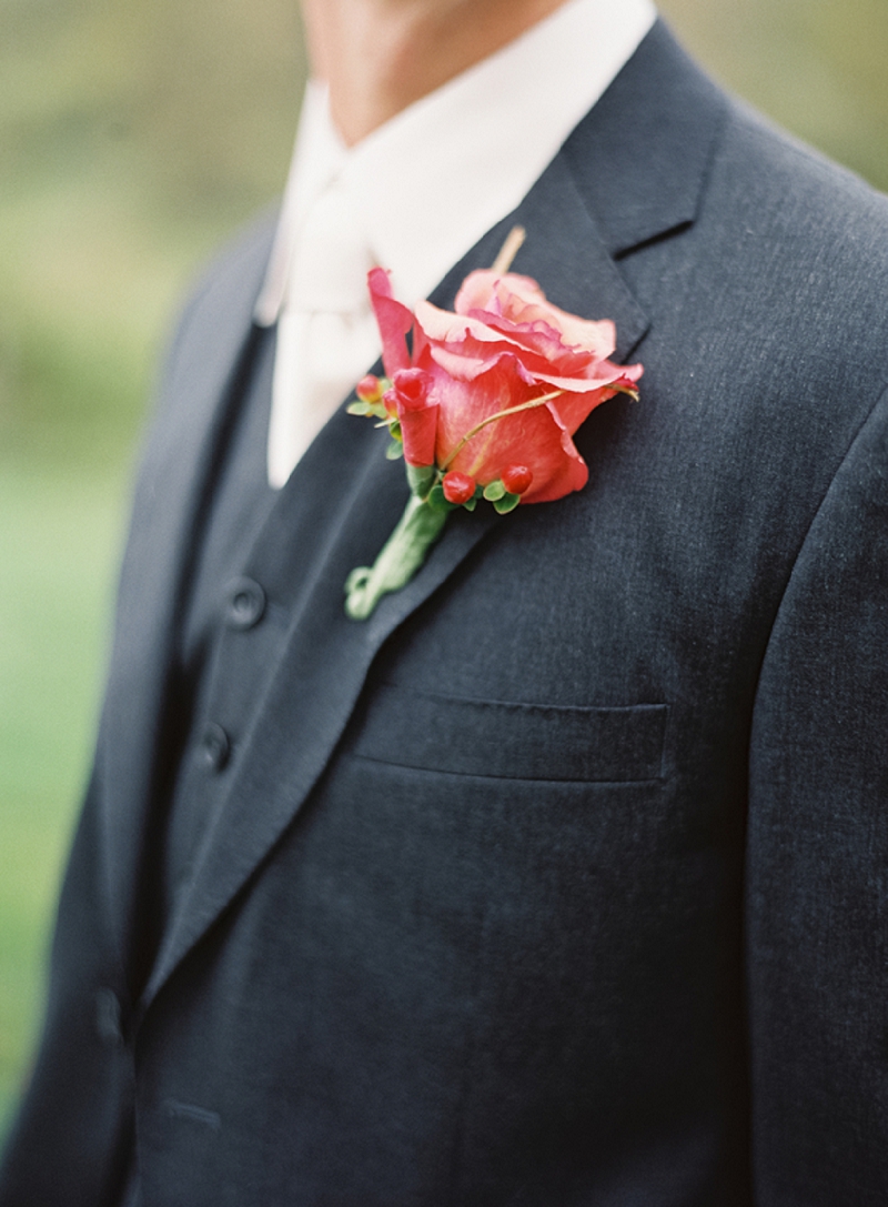 Rustic Purple & Orange Virginia Wedding via TheELD.com