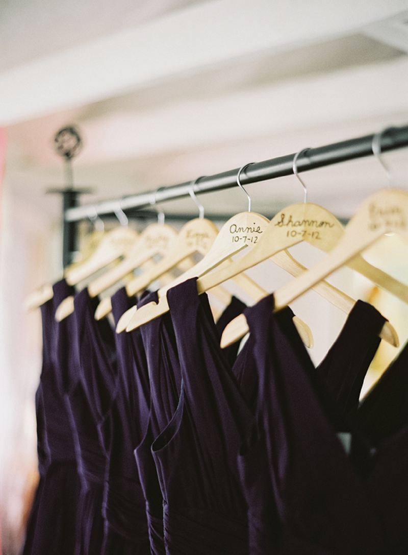 Rustic Purple & Orange Virginia Wedding via TheELD.com