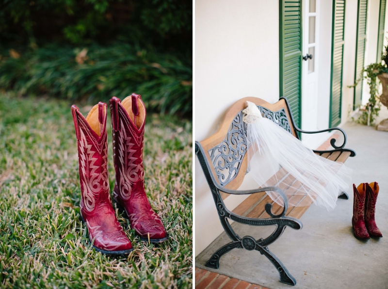 An Elegant Brown Texas Wedding via TheELD.com