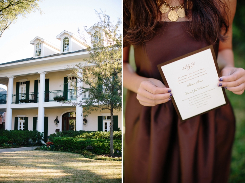 An Elegant Brown Texas Wedding via TheELD.com