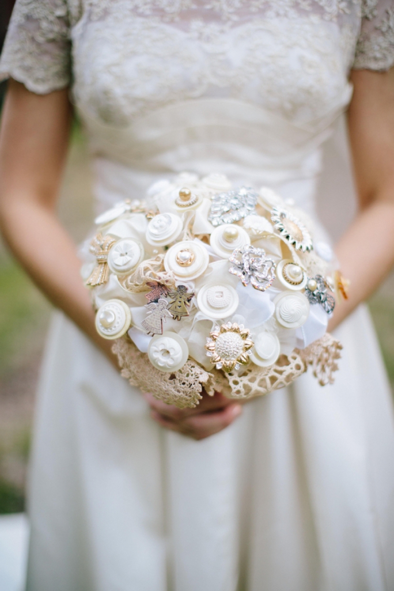 An Elegant Brown Texas Wedding via TheELD.com