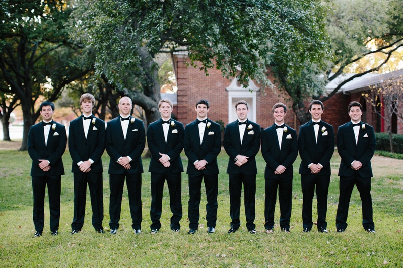 An Elegant Brown Texas Wedding via TheELD.com