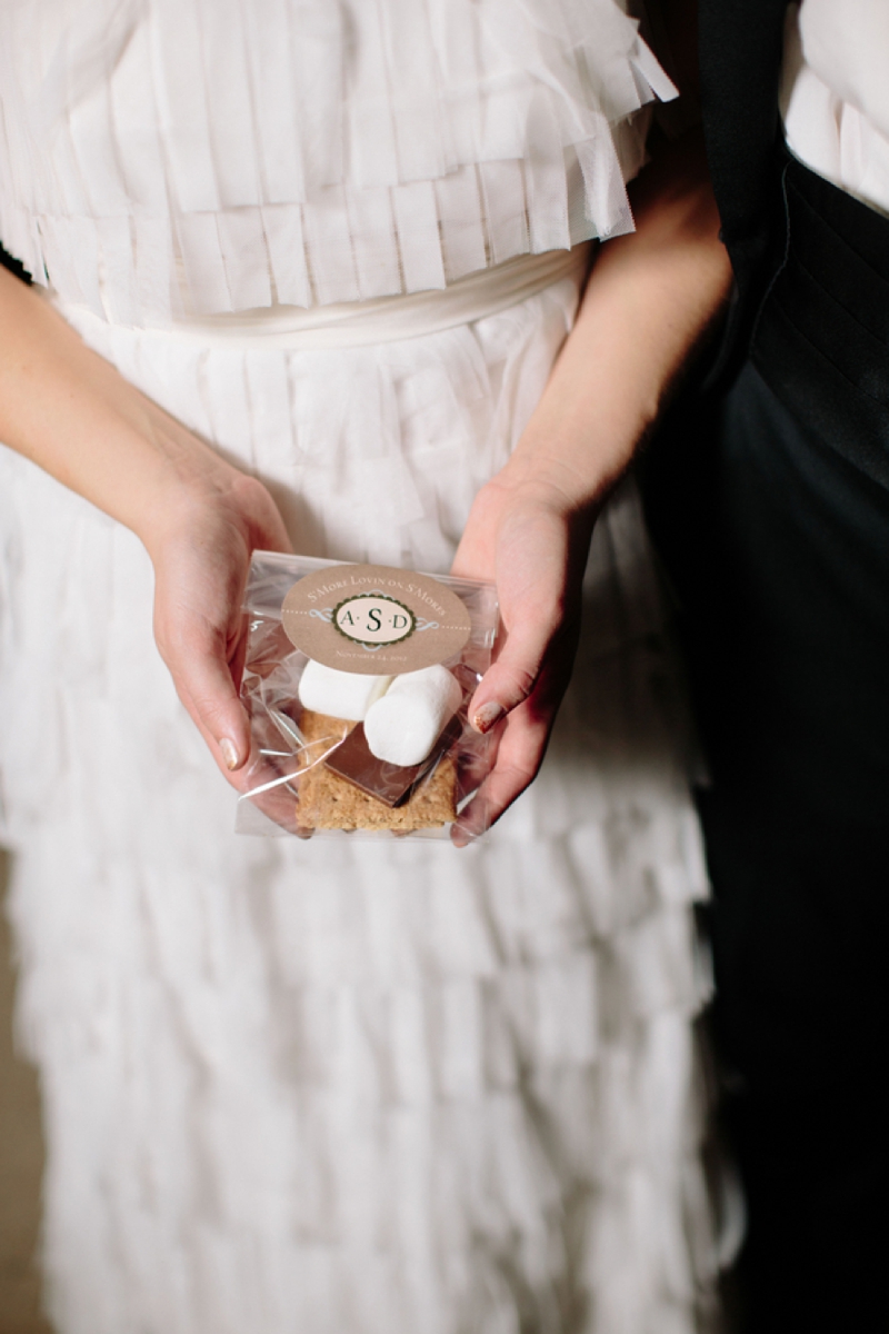 An Elegant Brown Texas Wedding via TheELD.com