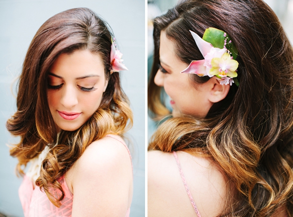 Modern Palm Springs Inspired Bridal Party Attire Ideas via TheELD.com