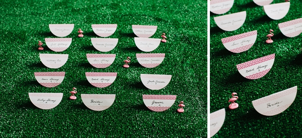 Modern Palm Springs Inspired Bridal Party Attire Ideas via TheELD.com