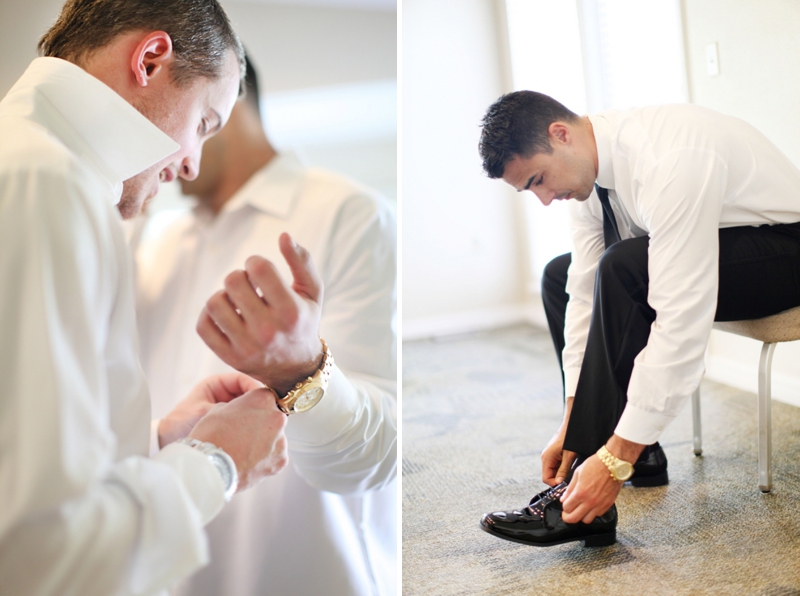 Modern Elegant Coral and Gray Wedding via TheELD.com