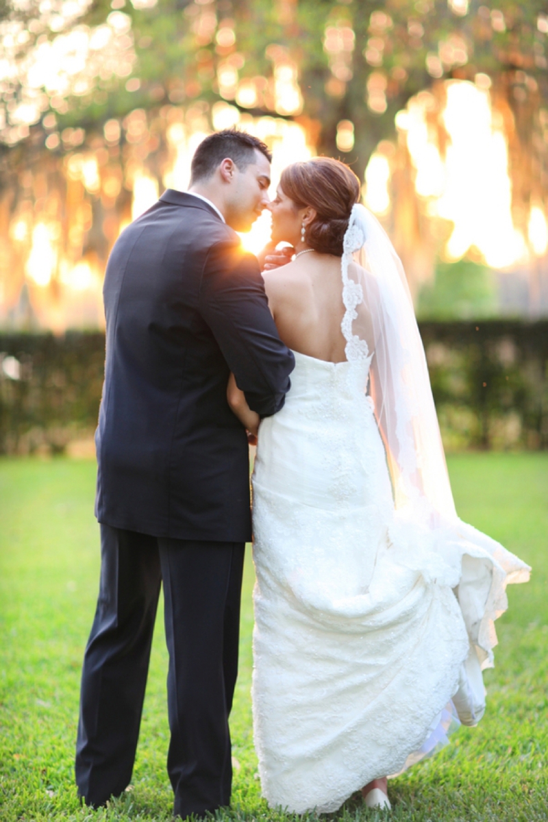 Modern Elegant Coral and Gray Wedding via TheELD.com