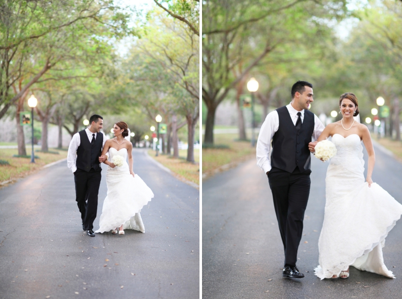 Modern Elegant Coral and Gray Wedding via TheELD.com