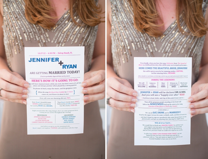 A Modern, Elegant Pink and Gold Wedding via TheELD.com