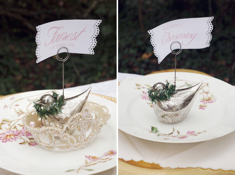 Romantic Nature Inspired Snow White Wedding Inspiration via TheELD.com