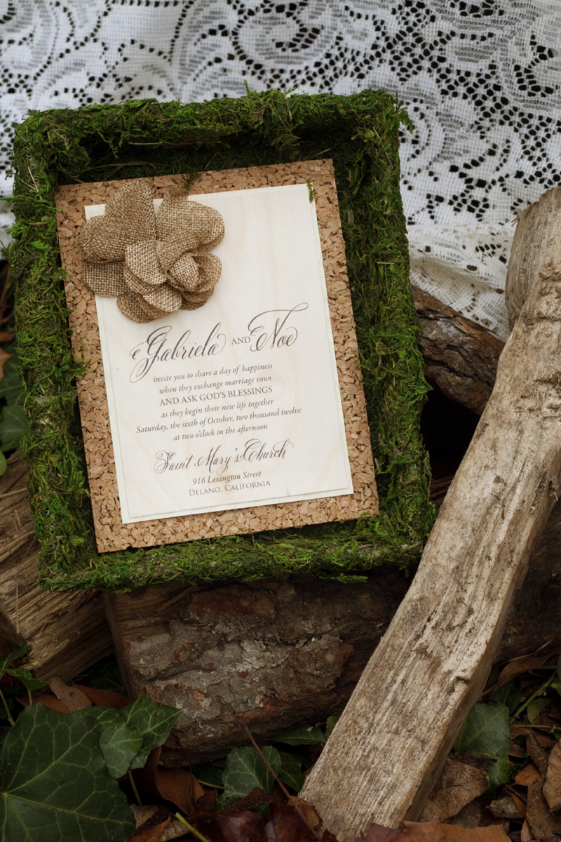 Romantic Nature Inspired Snow White Wedding Inspiration via TheELD.com