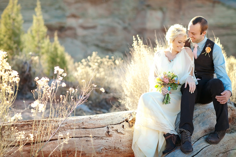 Southwestern Boho Chic Wedding Inspiration via TheELD.com