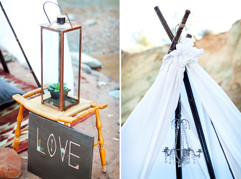 Southwestern Boho Chic Wedding Inspiration via TheELD.com