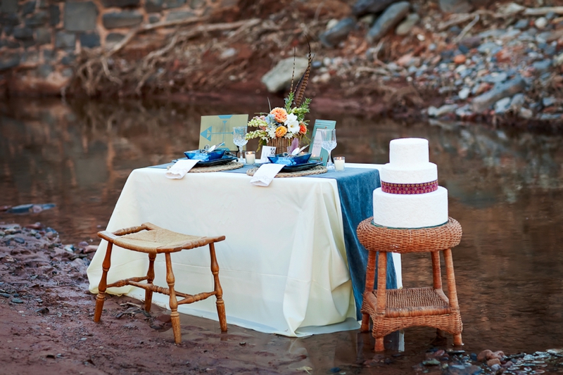 Southwestern Boho Chic Wedding Inspiration via TheELD.com